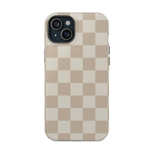 Checkered Beige